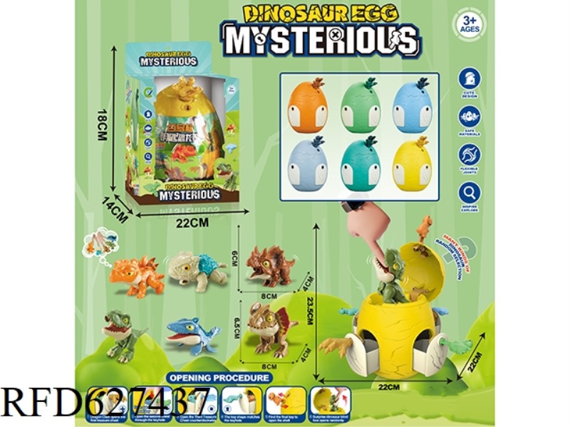 TREASURE BOX DINOSAUR EGGS