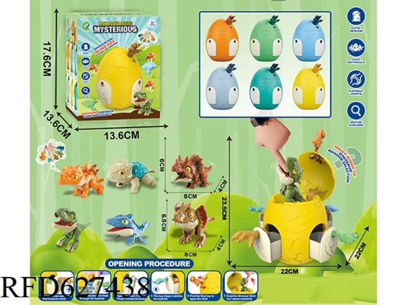 TREASURE BOX DINOSAUR EGGS