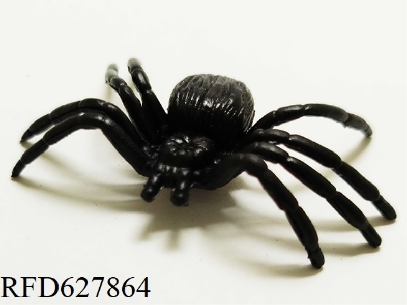 PVC RINGLESS SPIDER HALLOWEEN TOY