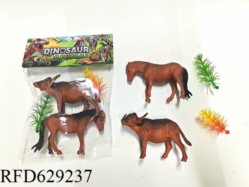PVC ANIMAL SET (2 PACK)
