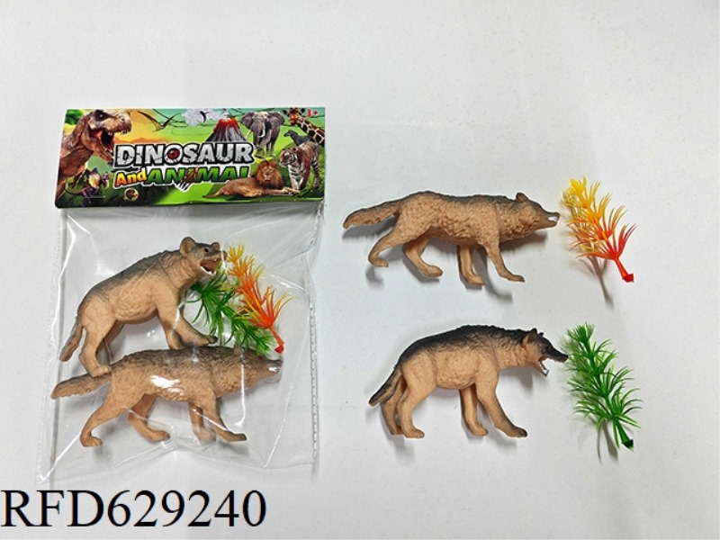 PVC ANIMAL SET (2 PACK)