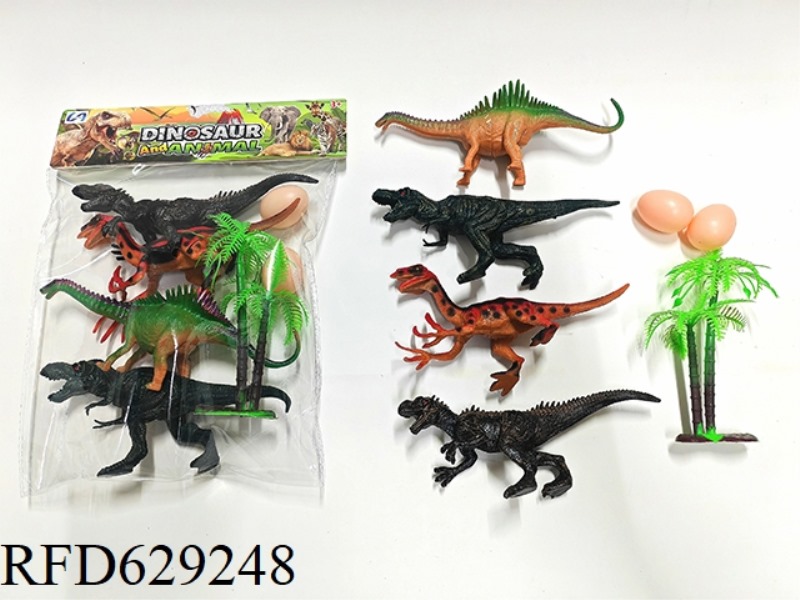 PVC DINOSAUR SET (4 PACK)
