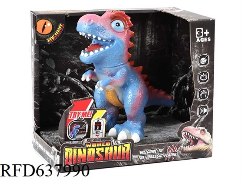 SOFT RUBBER DINOSAUR TOUCH BAND SOUND IC