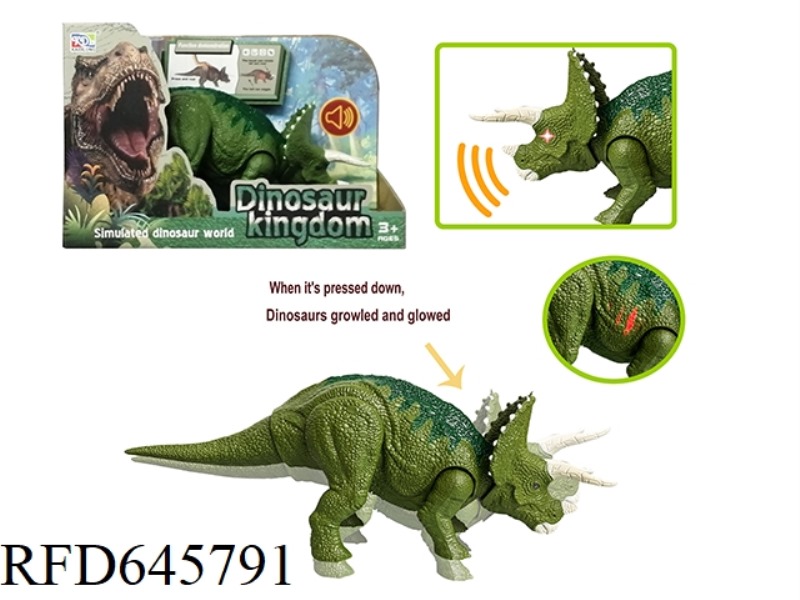 BIG PRESS TRICERATOPS WITH IC