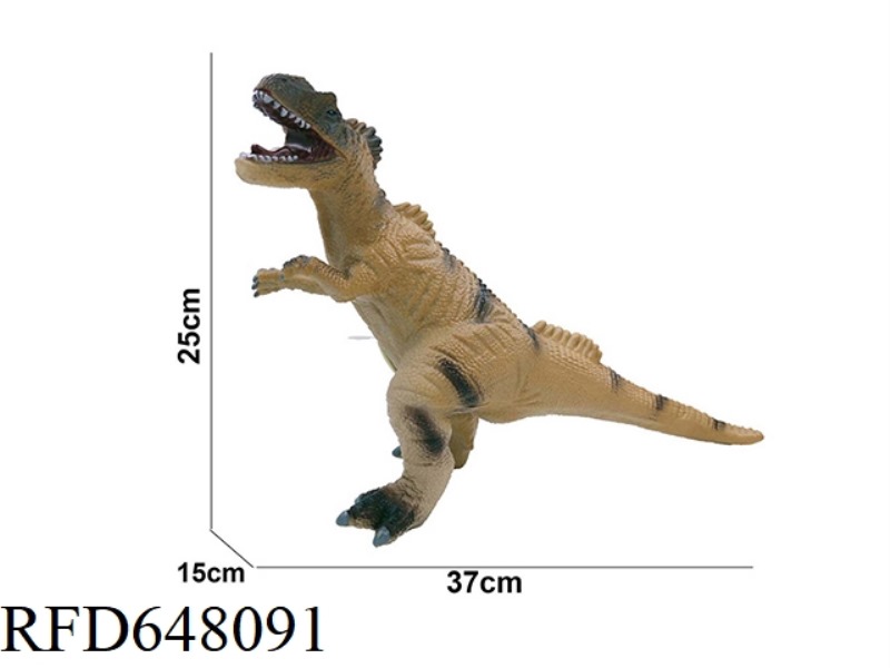 17-INCH SMALL ALLOSAURUS VINYL DINOSAUR (WITH IC)