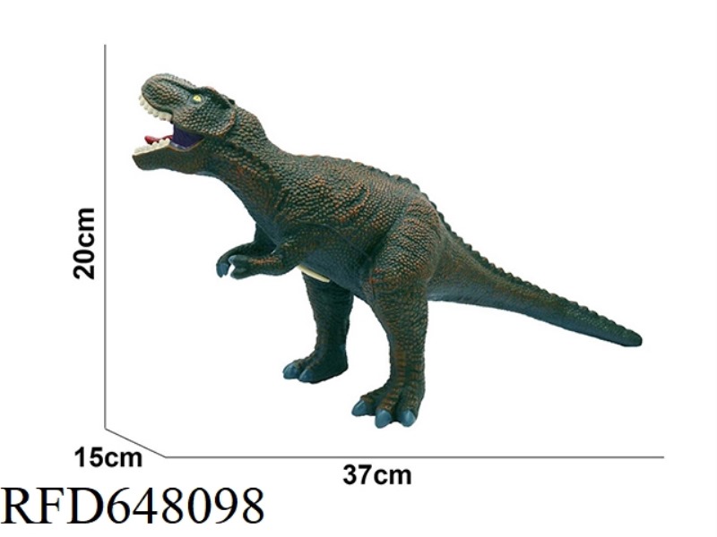 17-INCH SMALL TYRANNOSAURUS VINYL DINOSAUR (WITH IC)