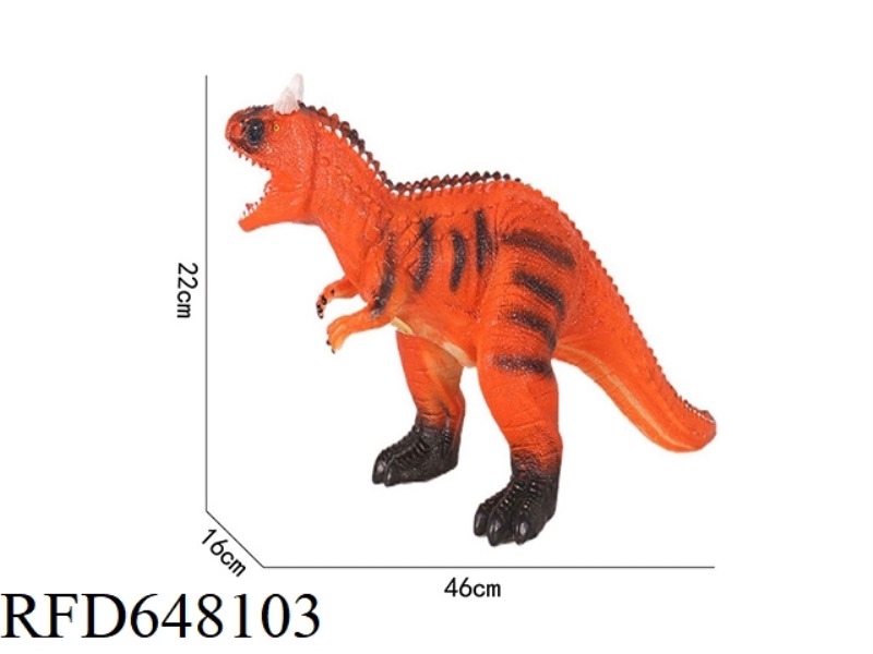 21 INCH LARGE NIU LONG VINYL DINOSAUR ANIMAL RING (WITH IC)