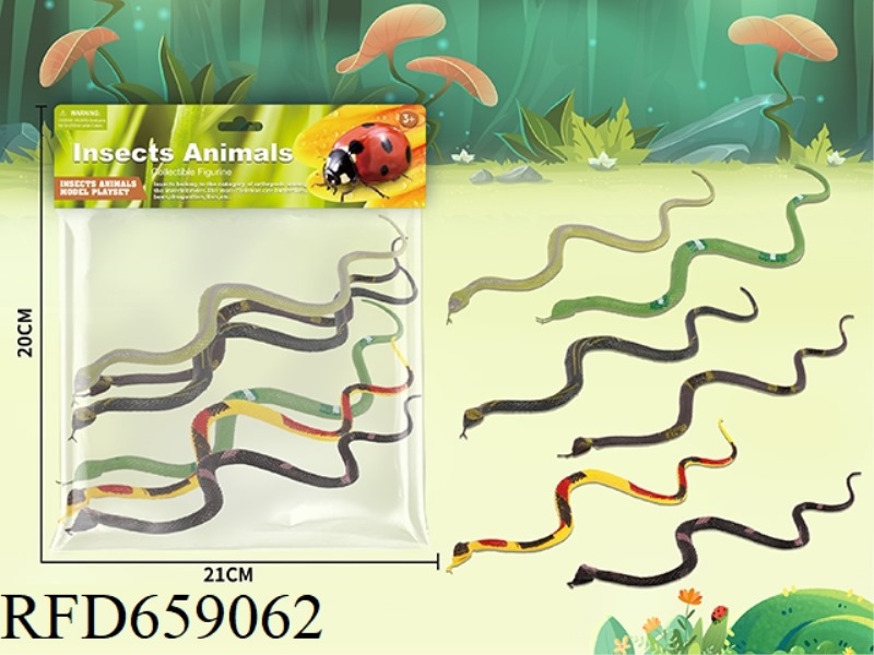 6 SNAKES