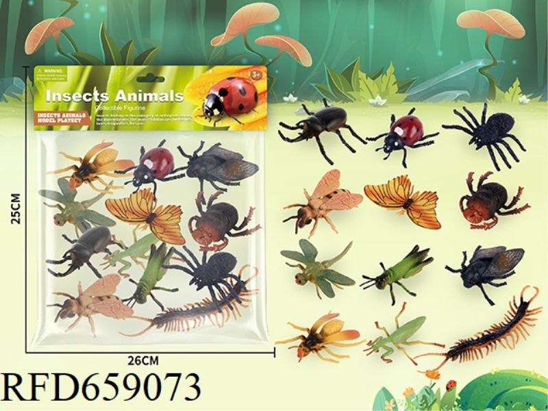 12 INSECT ANIMALS