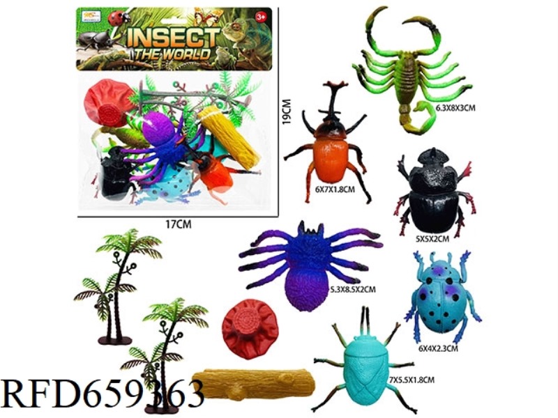 INSECT SCENES (10PCS)
