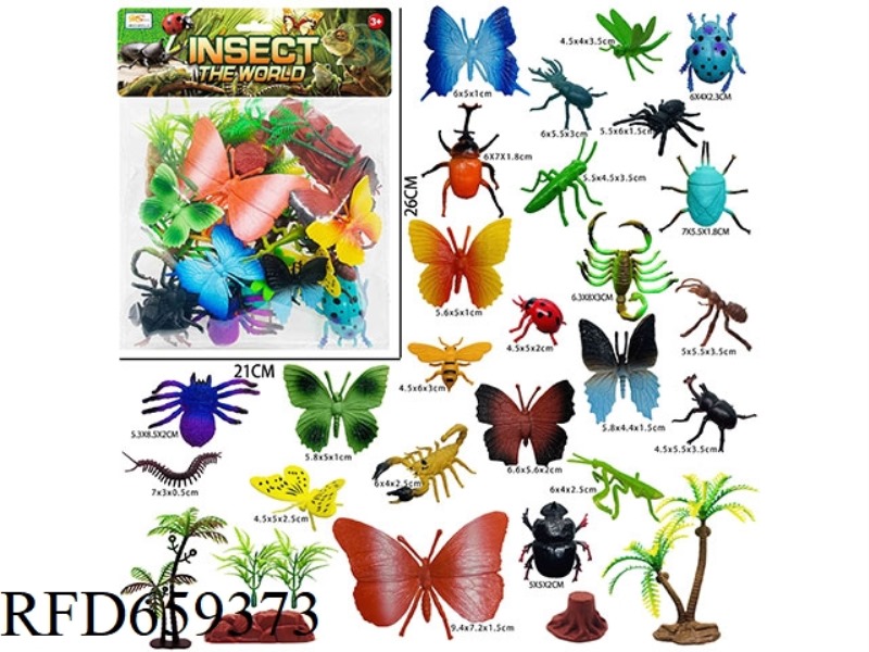 INSECT SCENES (30PCS)