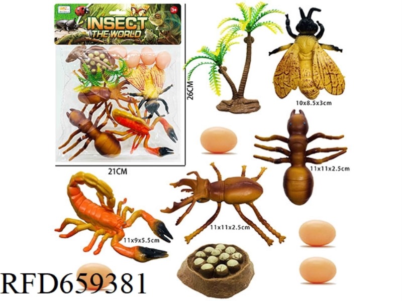 INSECT SCENES (10PCS)