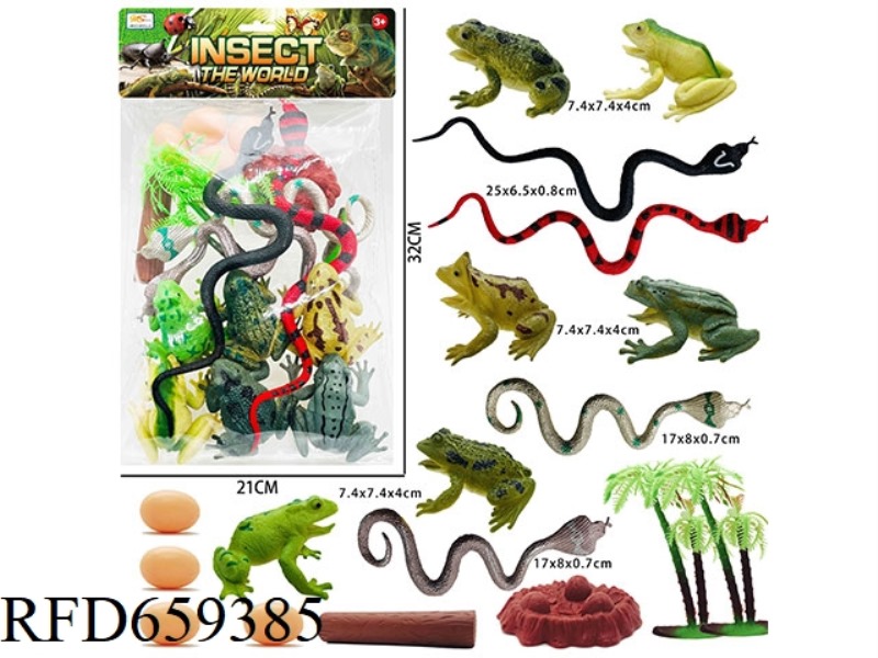 INSECT SCENES (18PCS)