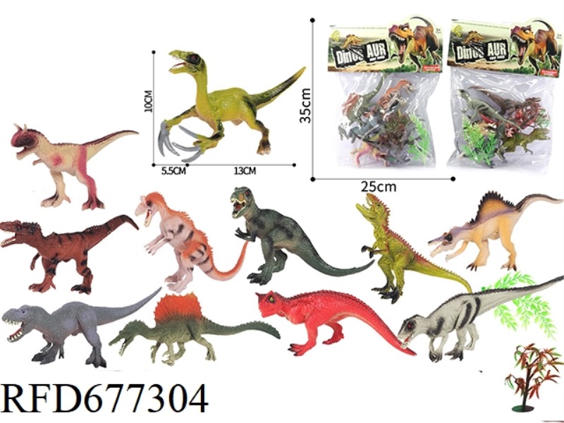 DINOSAUR SET (6PCS)