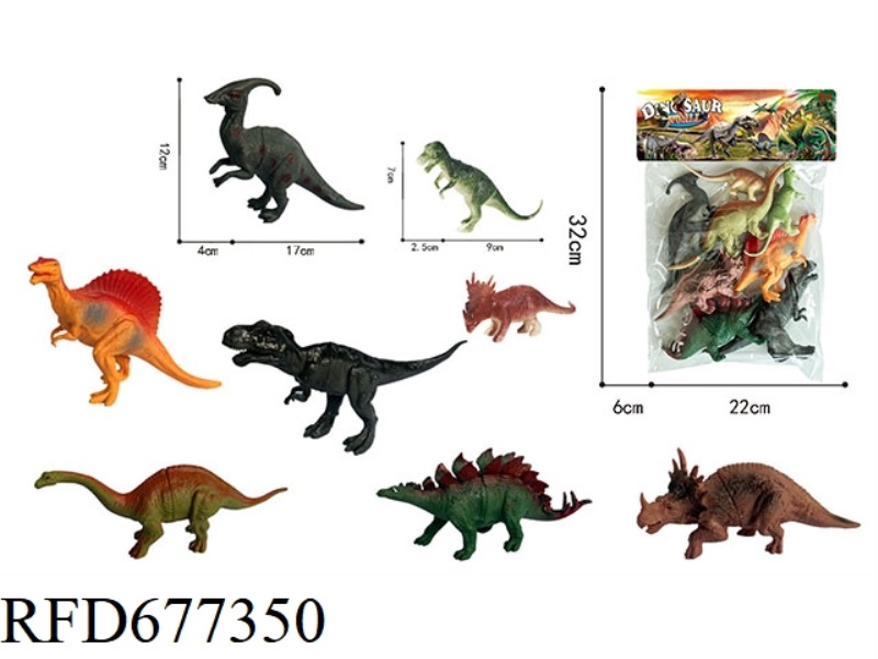 EIGHT DINOSAURS