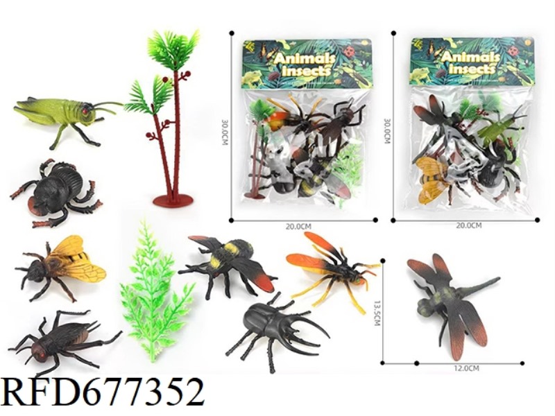 FOUR INSECTS