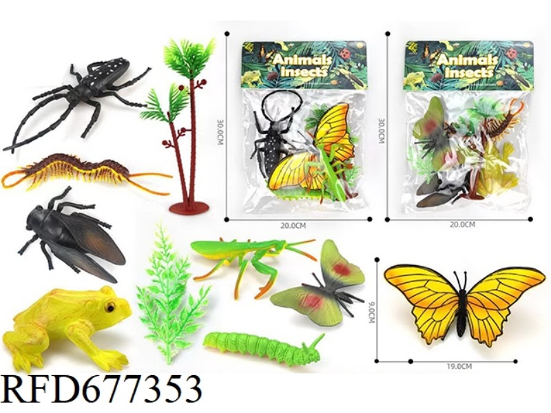 FOUR INSECTS