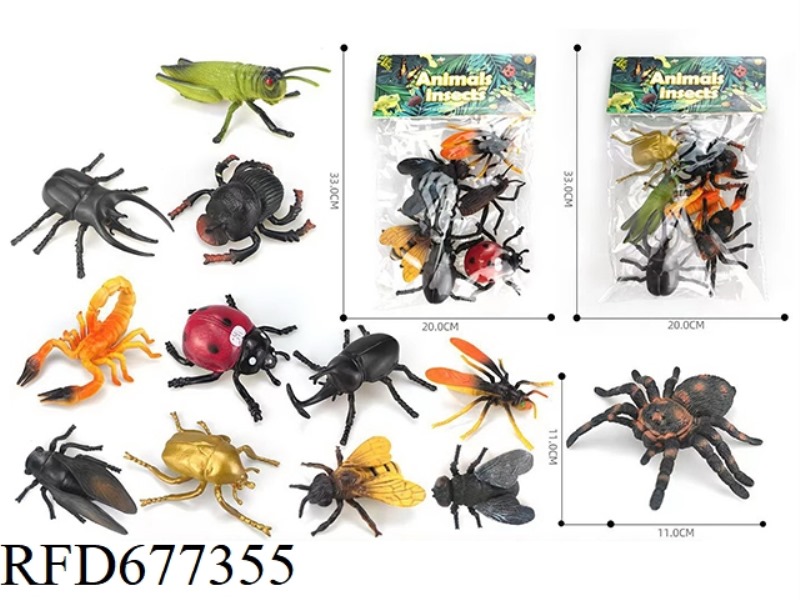 SIX INSECTS 6