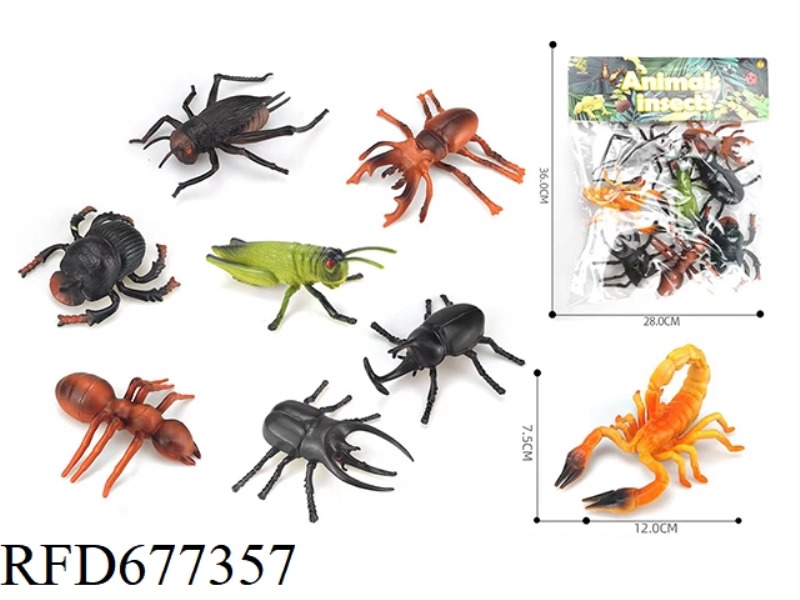 EIGHT INSECTS