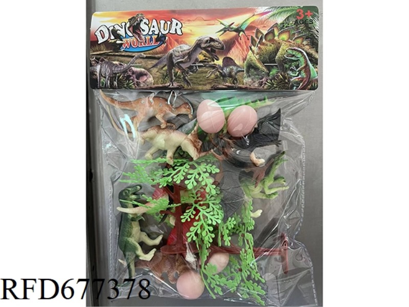 TWELVE DINOSAURS