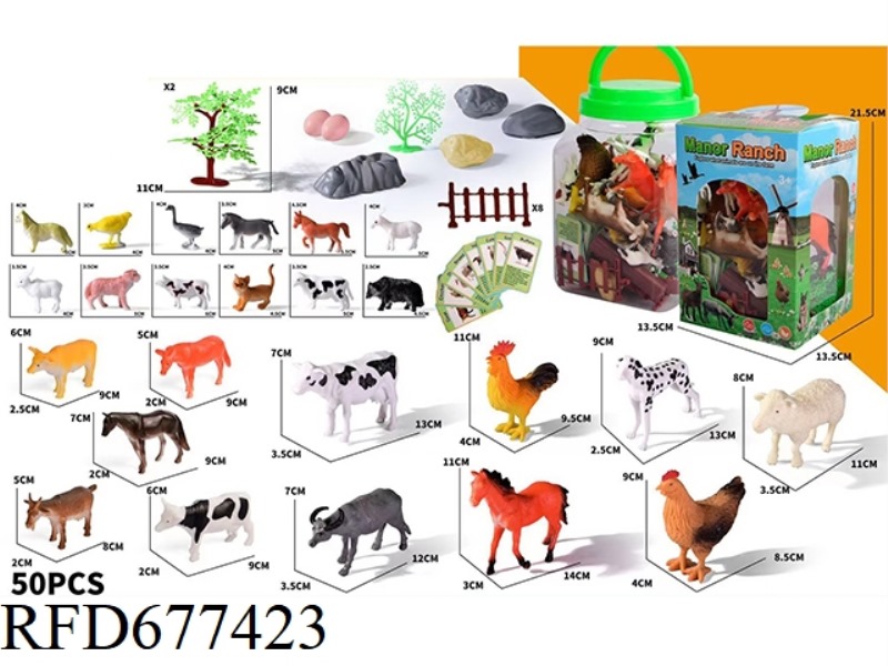BOXED 50PCS RANCH SET