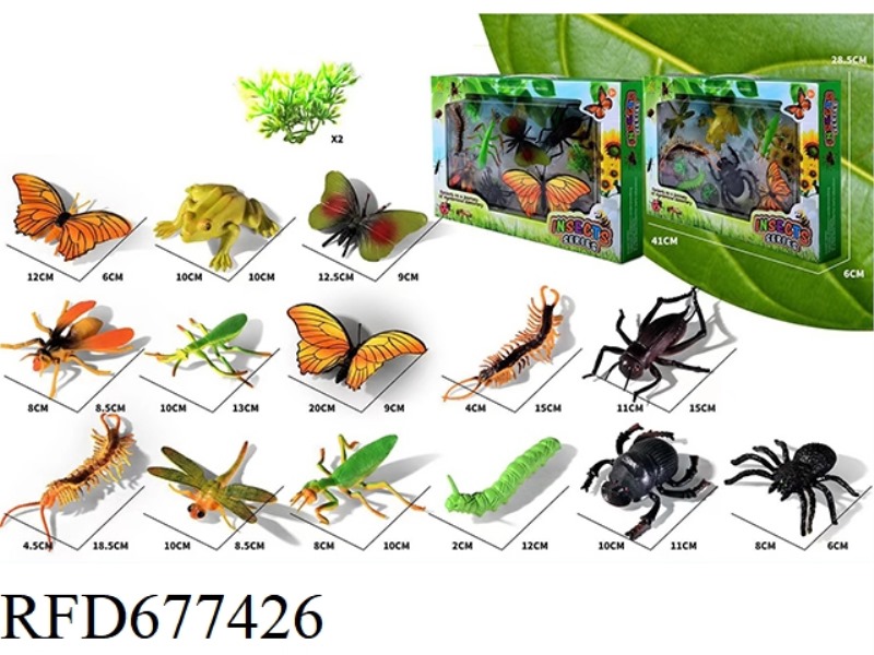 WINDOW-OPENING BOX INSECT SET