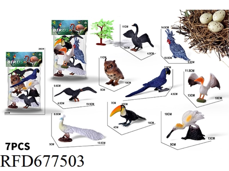 BIRD SET 7PCS