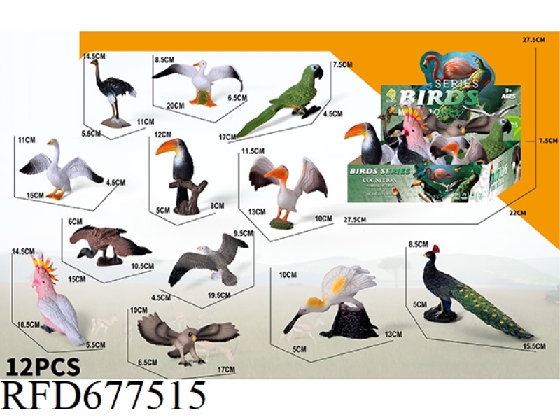 TWELVE BIRDS