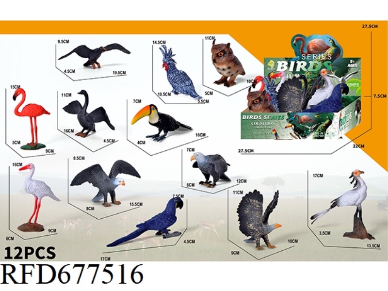 TWELVE BIRDS