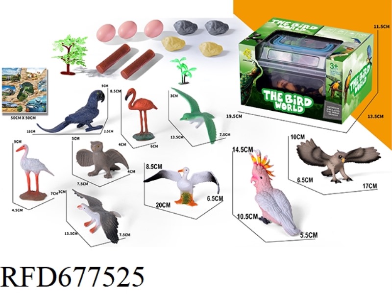 BIRD SET 20PCS