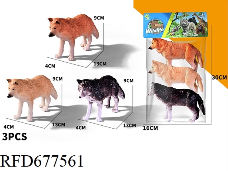 THREE WOLVES