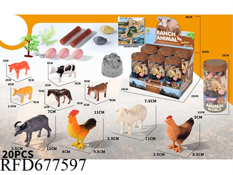 RANCH SET 6 TUBES PER BOX