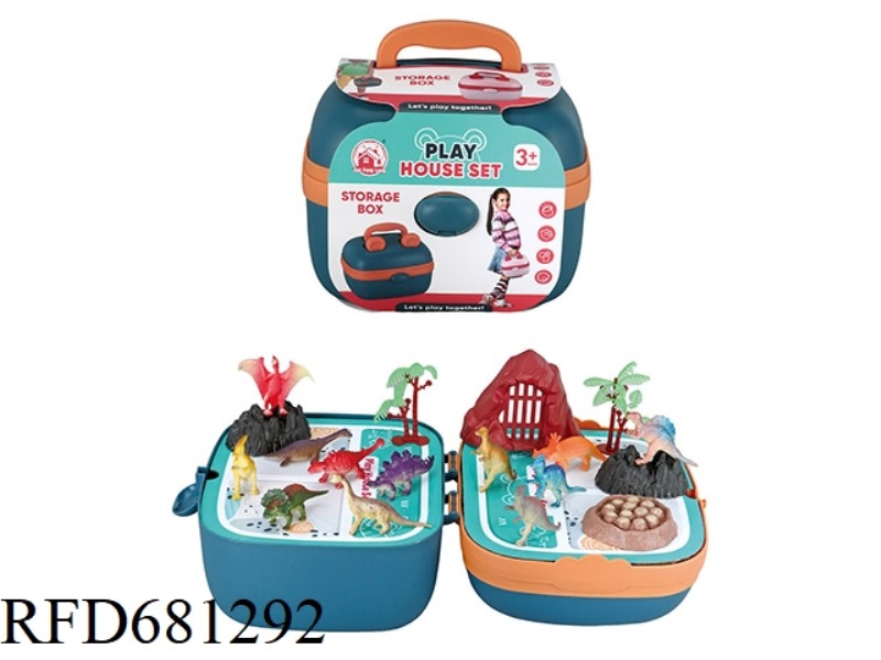 DINOSAUR SUIT STORAGE SUITCASE