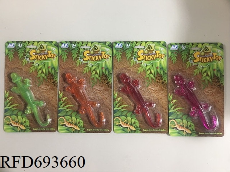 WALL-CLIMBING LIZARD - TRANSPARENT