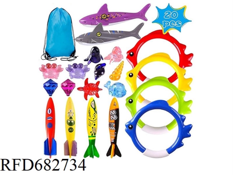 DIVING FISH TOYS