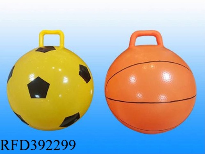 45CM MASSAGE HANDLE BALL