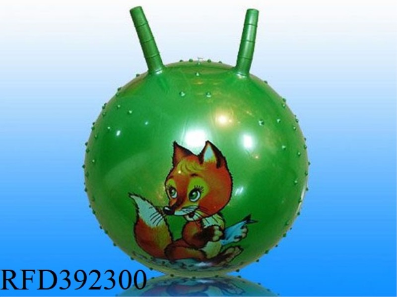 45CM MASSAGE HORN BALL