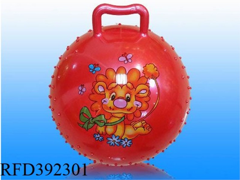 55CM MASSAGE HANDLE BALL