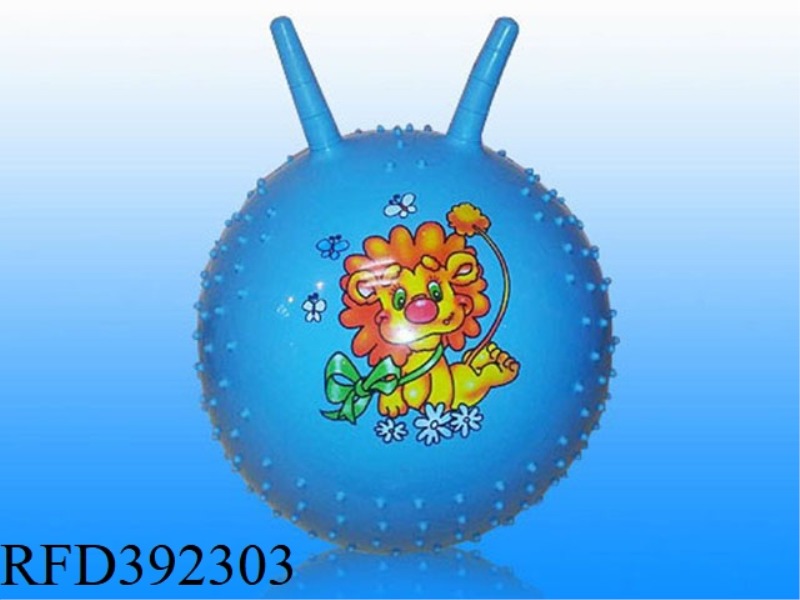 45CM MASSAGE HORN BALL