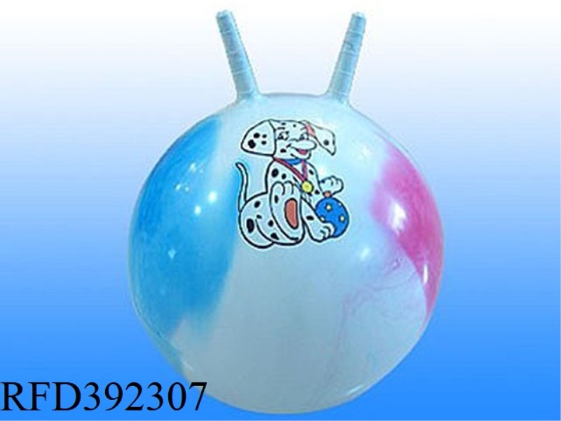45CM MASSAGE HORN BALL
