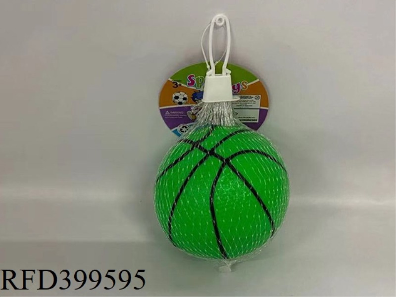 12CM MONOCHROME BASKETBALL/FOOTBALL