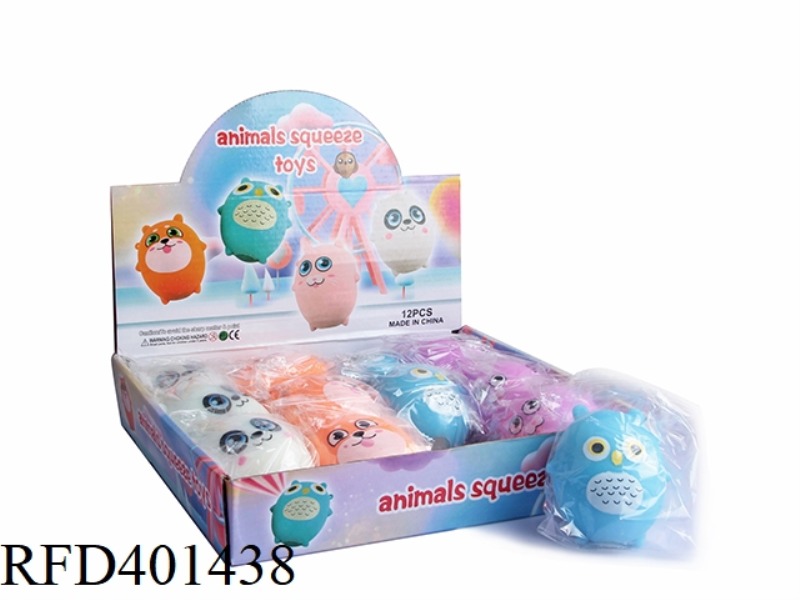 OWL PINCHING MUSIC 12PCS