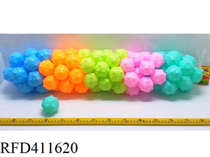 CONTACT MASSAGE OCEAN BALL PINK (6.2CM) (100PCS)