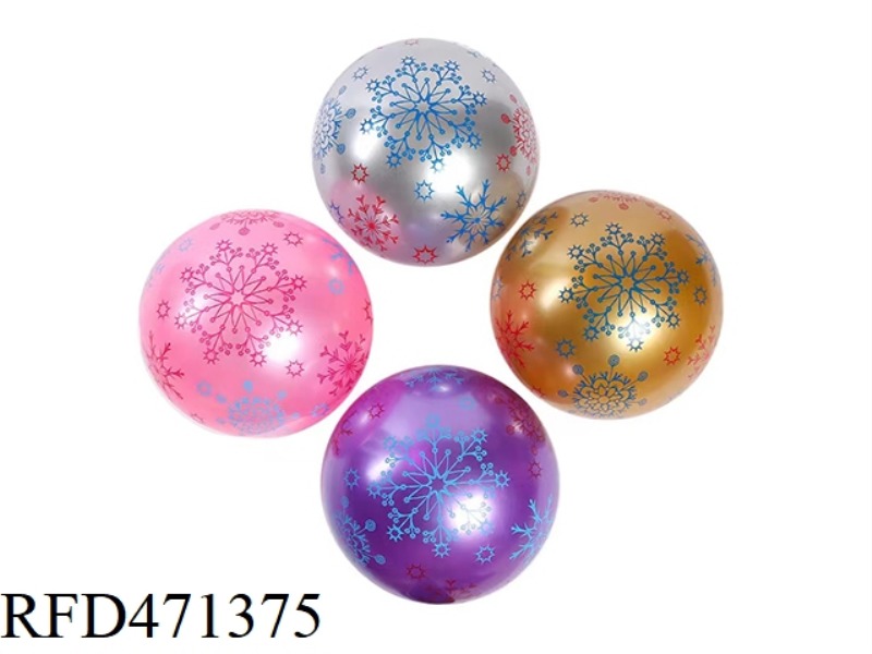 9-INCH SNOWFLAKE BALLOON