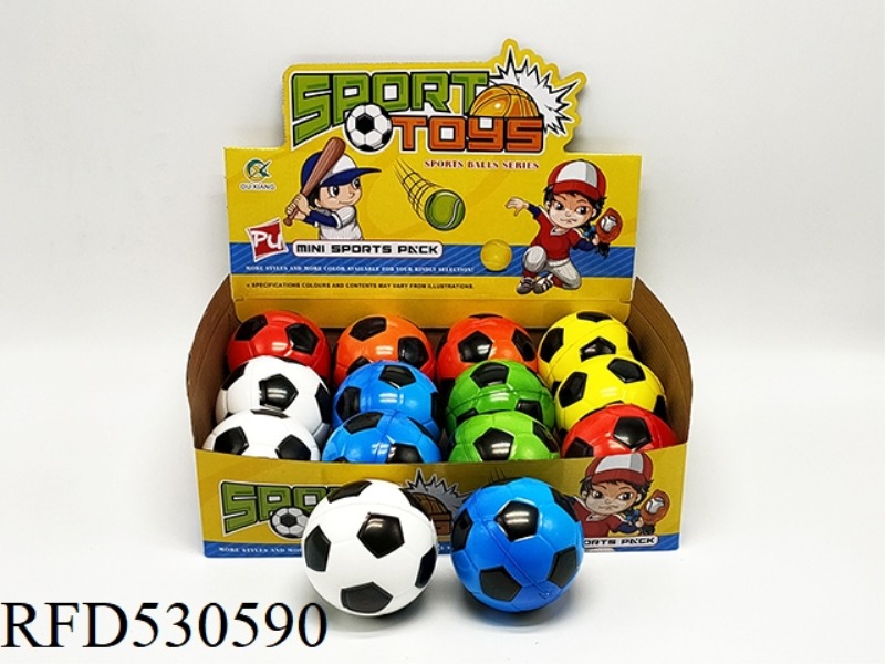 12 10CM HIGH BOUNCE SOCCER BALLS