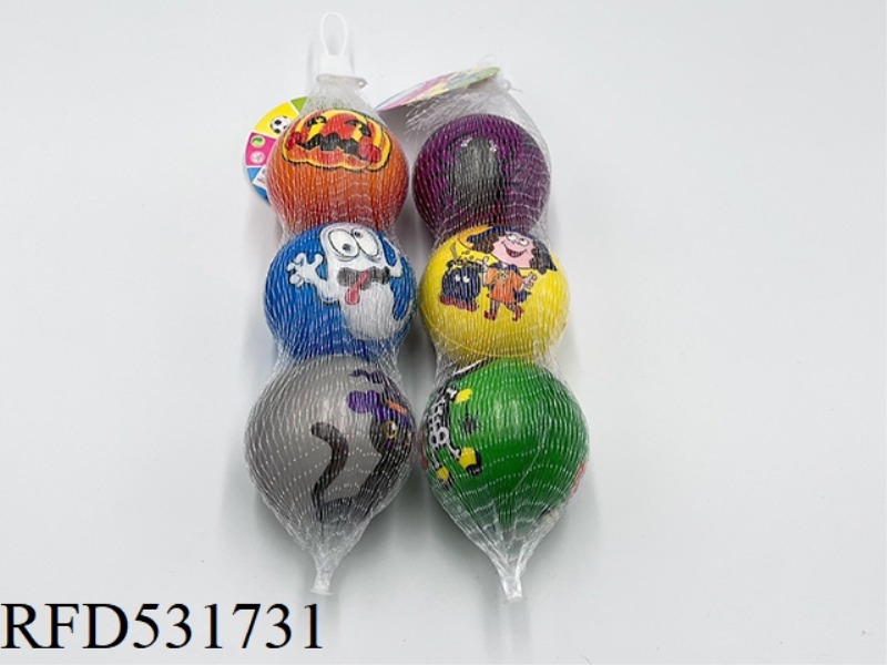 6.3CMPU HALLOWEEN BALL 3 PIECES