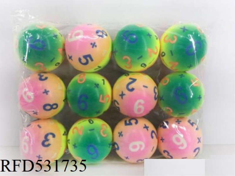 7.6CMPU RAINBOW DIGIT