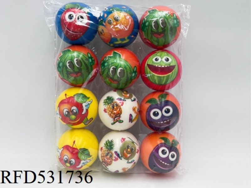 7.6CMPU CARTOON FRUIT