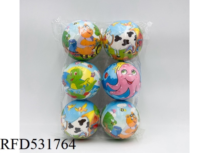 10CMPU COW ANIMAL BALL