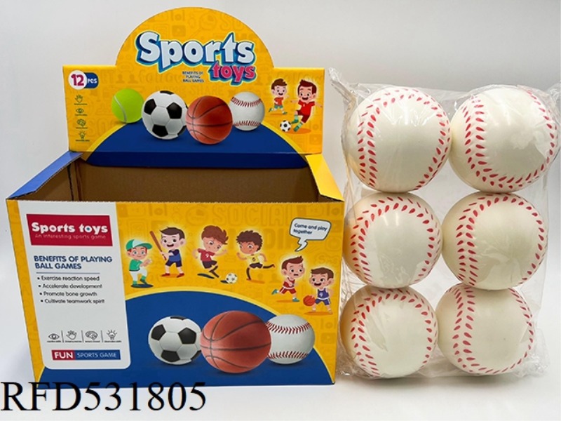 10CMPU BASEBALLS 12PCS